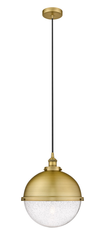 Innovations - 616-1PH-BB-HFS-124-BB-LED - LED Pendant - Edison - Brushed Brass