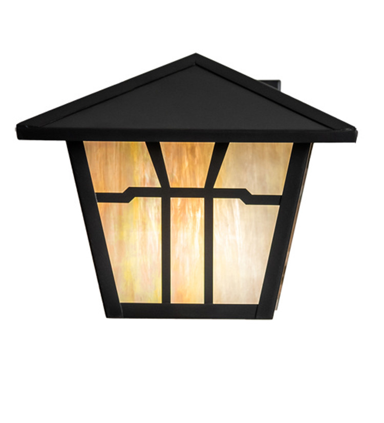 Meyda Tiffany - 231454 - One Light Wall Sconce - Gable - Craftsman Brown