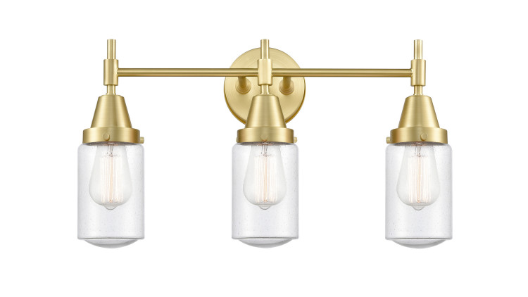 Innovations - 447-3W-SB-G314-LED - LED Bath Vanity - Satin Brass