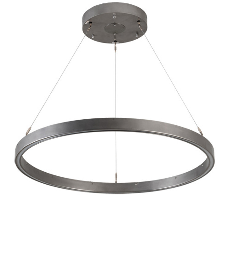 Meyda Tiffany - 237543 - LED Pendant - Anillo Halo - Nickel