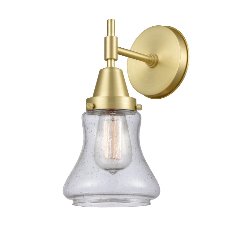 Innovations - 447-1W-SB-G194 - One Light Wall Sconce - Satin Brass