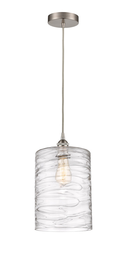 manufacturer_finish:Brushed Satin Nickel|manufacturer_glass:Deco Swirl Large Cobbleskill|light_output:220.00lm|color_temperature:2200K|cri:99