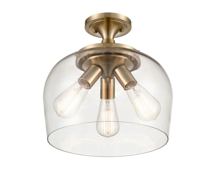 Millennium - 9713-MG - Three Light Semi-Flush Mount - Ashford - Modern Gold Millennium - 9713-MG - Three Light Semi-Flush Mount - Ashford - Modern Gold