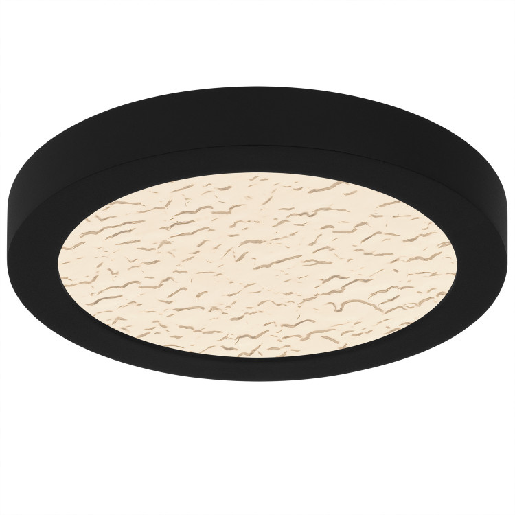 Quoizel - OSTC1708EK - LED Flush Mount - Outskirts - Earth Black Quoizel - OSTC1708EK - LED Flush Mount - Outskirts - Earth Black