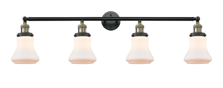 Innovations - 215-BAB-G191 - Four Light Bath Vanity - Franklin Restoration - Black Antique Brass