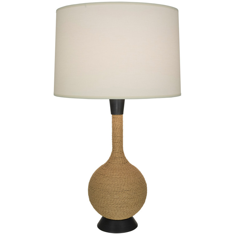 Robert Abbey - Z477 - One Light Table Lamp - Hatteras - Natural Rope w/Deep Patina Bronze