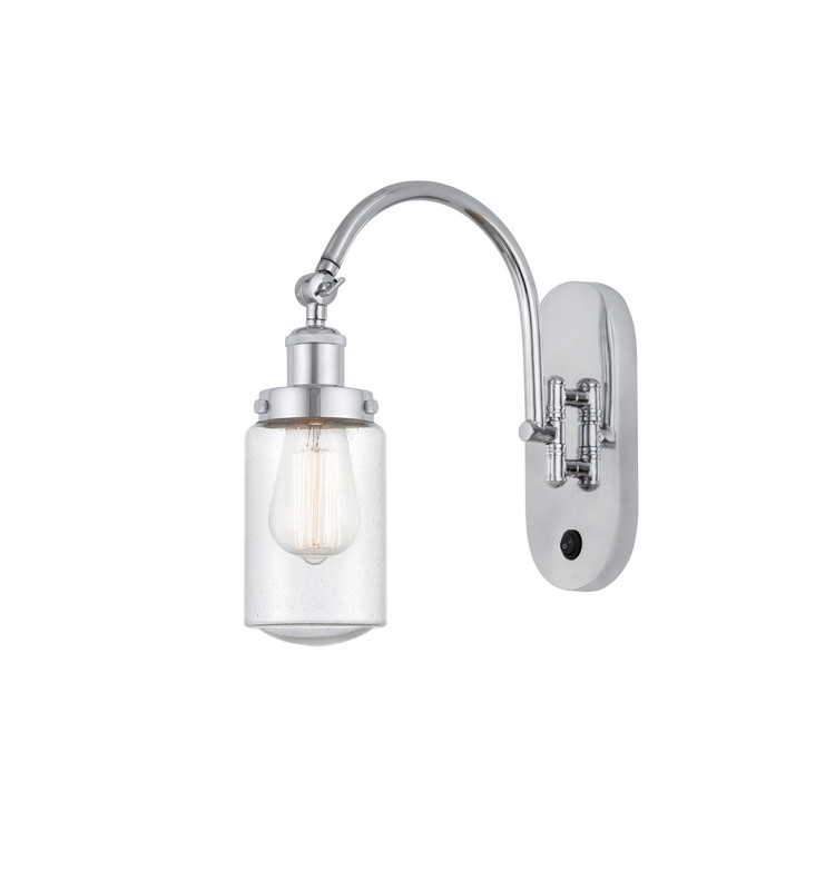 Innovations - 918-1W-PC-G314-LED - LED Wall Sconce - Franklin Restoration - Polished Chrome
