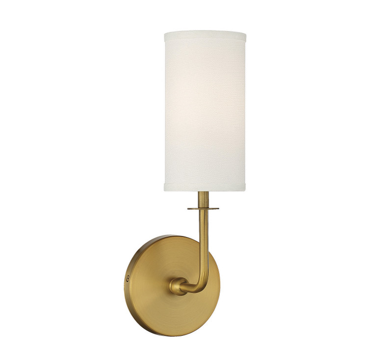 Savoy House - 9-1755-1-322 - One Light Wall Sconce - Powell - Warm Brass Savoy House - 9-1755-1-322 - One Light Wall Sconce - Powell - Warm Brass