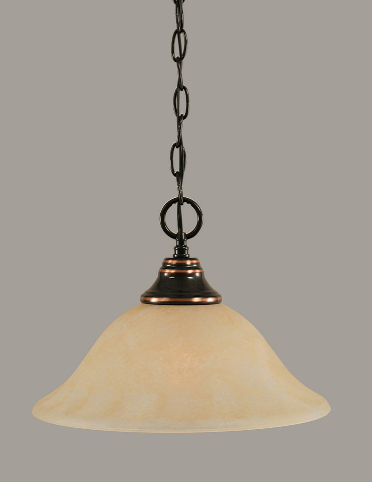 Toltec Lighting - 10-BC-523 - One Light Pendant - Any - Black Copper
