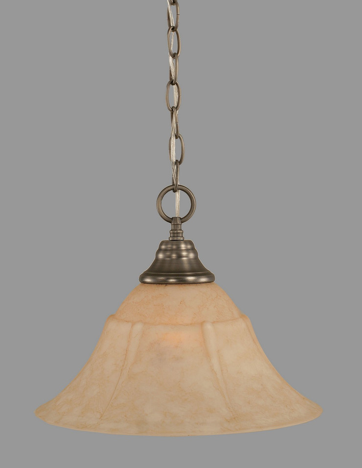 Toltec Lighting - 10-BN-53318 - One Light Pendant - Any - Brushed Nickel