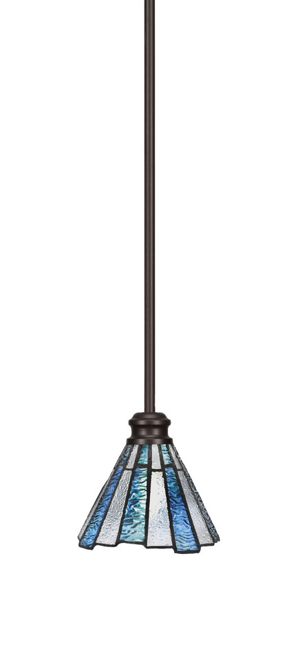 Toltec Lighting - 1151-ES-9325 - One Light Mini Pendant - Edge - Espresso