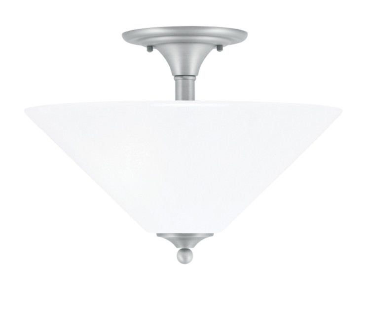 Toltec Lighting - 121-BN-2161 - Two Light Semi-Flush Mount - Semi-Flushes - Brushed Nickel