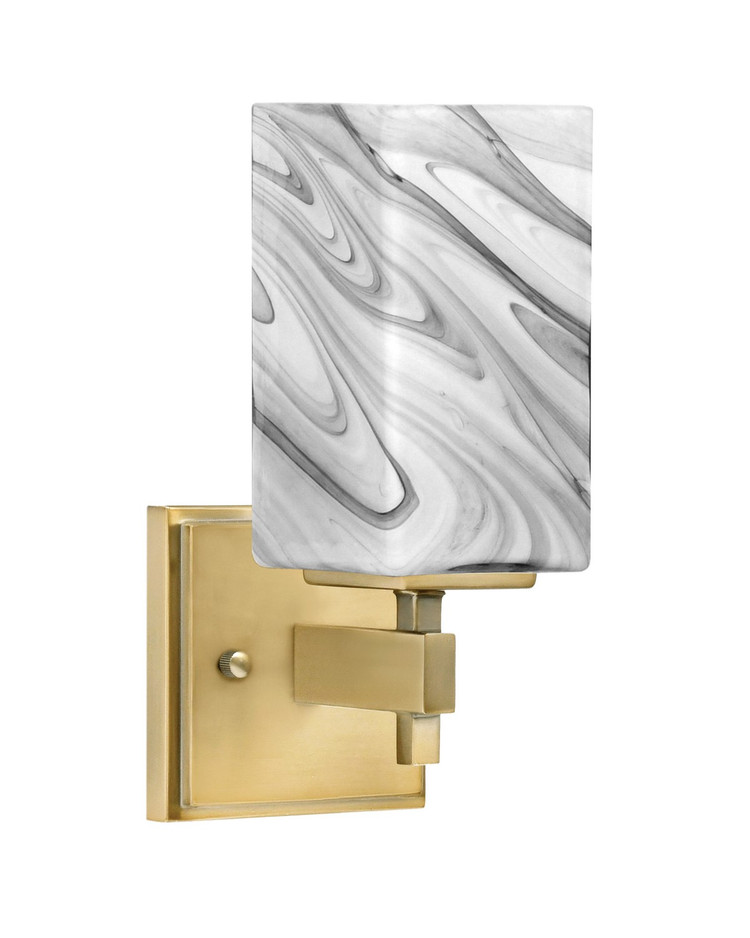 Toltec Lighting - 2311-NAB-549 - One Light Wall Sconce - Corbin - New Age Brass
