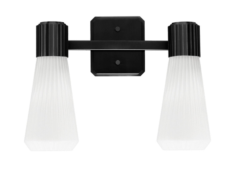 Toltec Lighting - 4822-MB-881 - Two Light Bath Bar - Everleigh - Matte Black
