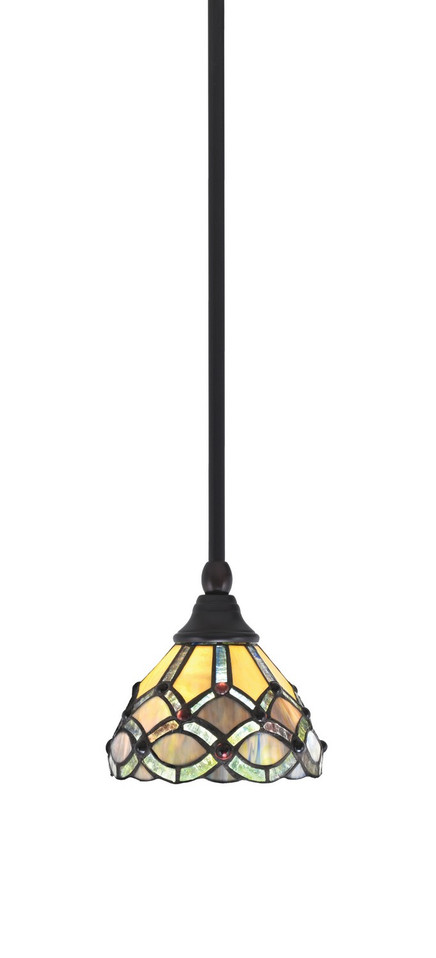 Toltec Lighting - 23-ES-9435 - One Light Mini Pendant - Stem - Espresso