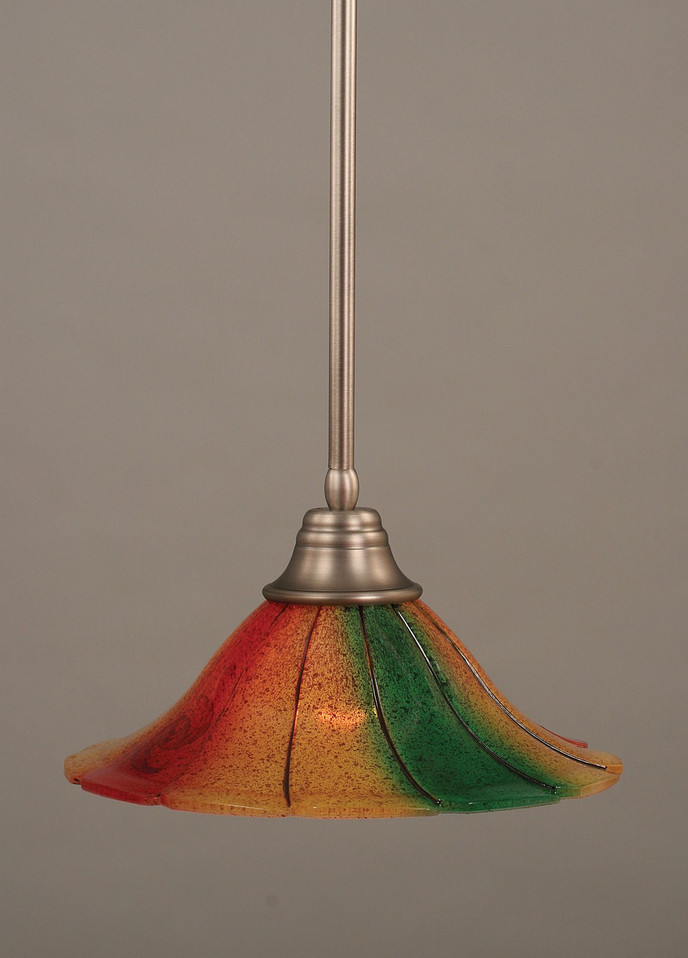 Toltec Lighting - 26-BN-764 - One Light Pendant - Any - Brushed Nickel