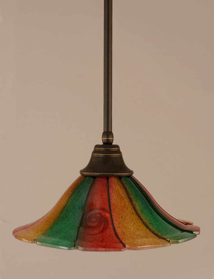 Toltec Lighting - 26-DG-764 - One Light Pendant - Any - Dark Granite