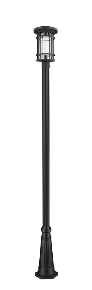 Z-Lite - 570PHB-519P-BK - One Light Outdoor Post Mounted Fixture - Jordan - Black