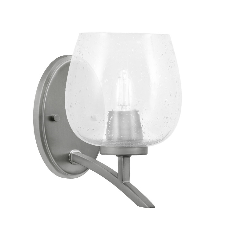 Toltec Lighting - 3721-GP-4810 - One Light Wall Sconce - Kurve - Graphite