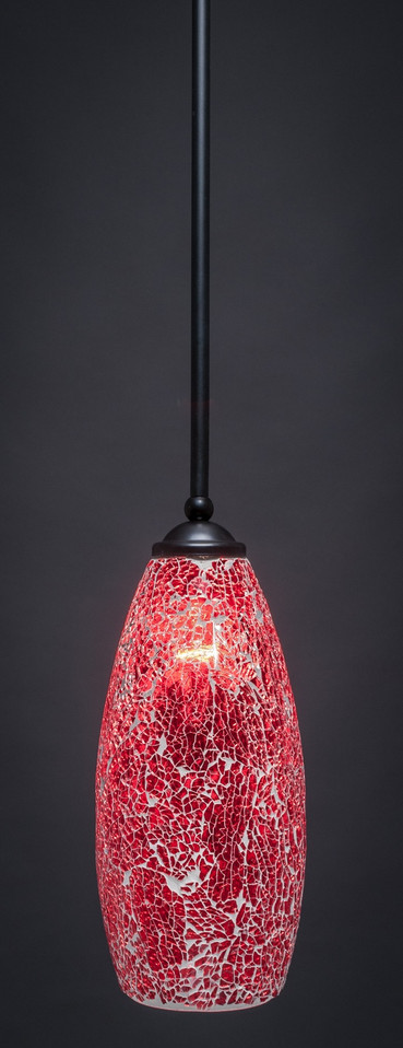 Toltec Lighting - 560-MB-5066 - One Light Mini Pendant - Zilo - Matte Black