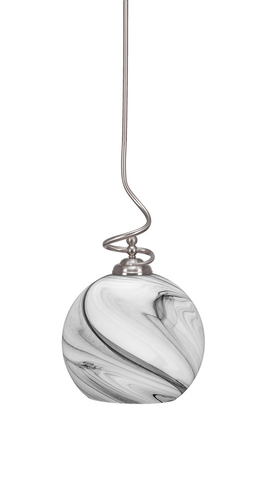 Toltec Lighting - 900-BN-4369 - One Light Pendant - Capri - Brushed Nickel
