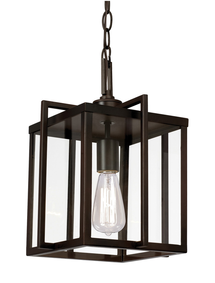 Trans Globe Imports - 10210 ROB - One Light Pendant - Eastwood II - Rubbed Oil Bronze