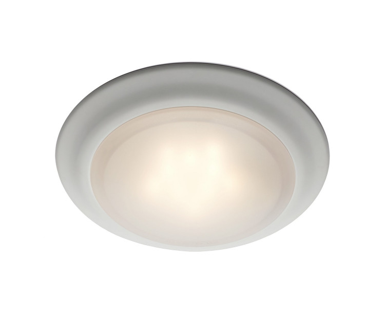 Trans Globe Imports - LED-30016-3 WH - Flush Mounts - Bowl Style