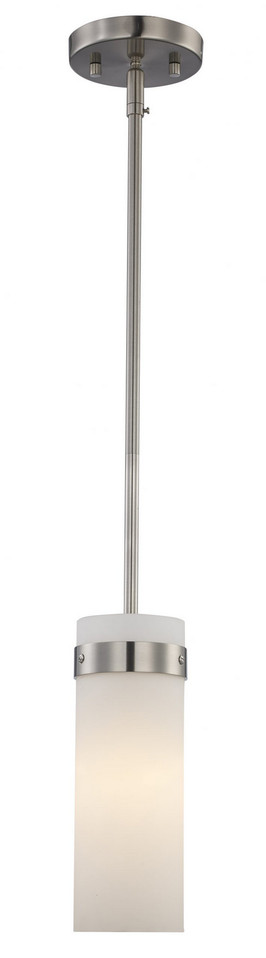 Trans Globe Imports - PND-2176 BN - One Light Pendant - Crosby - Brushed Nickel