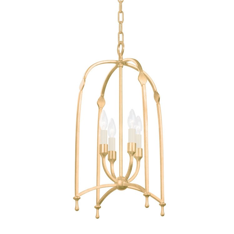 Troy Lighting - F8815-VGL - Four Light Lantern - Rhett - Vintage Gold Leaf Troy Lighting - F8815-VGL - Four Light Lantern - Rhett - Vintage Gold Leaf