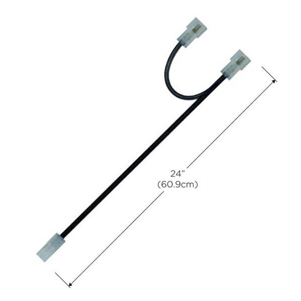 Dals - 4000HRNS-24 - 'Y'' Splitter - Super Puck - Black