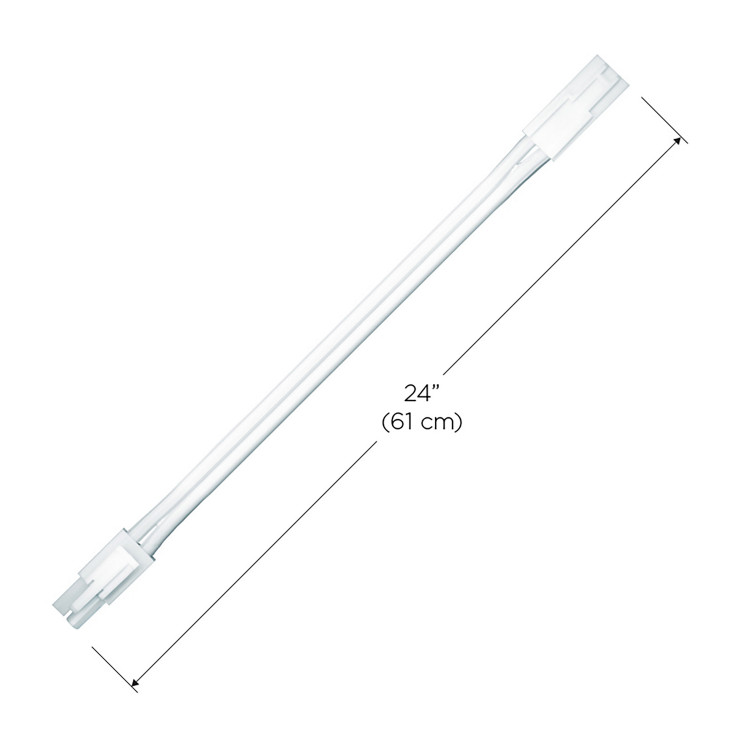 Dals - 6001-E24 - Extension Cord - Power-Led Puck - White