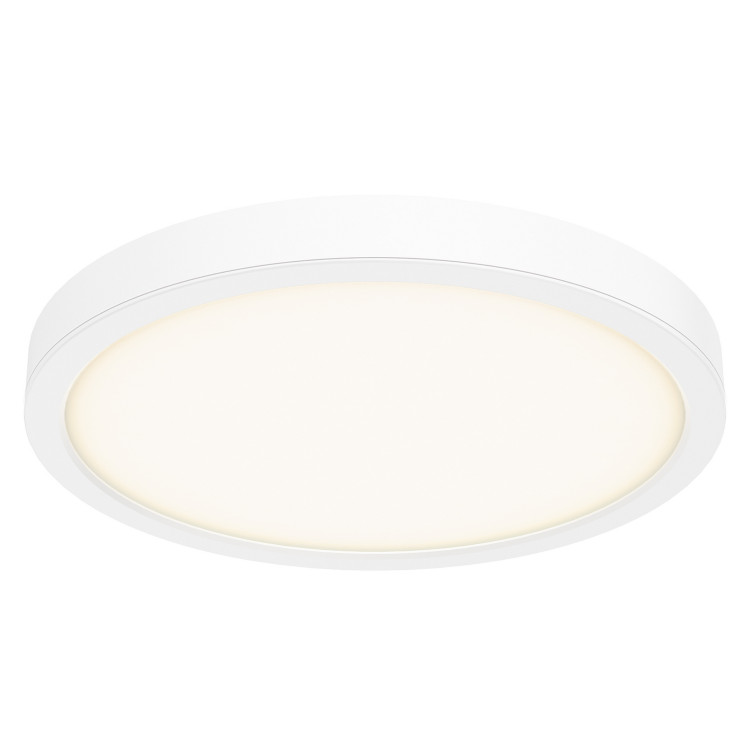 Dals - CFLEDR18-CC-WH - LED Flushmount - Delta - White