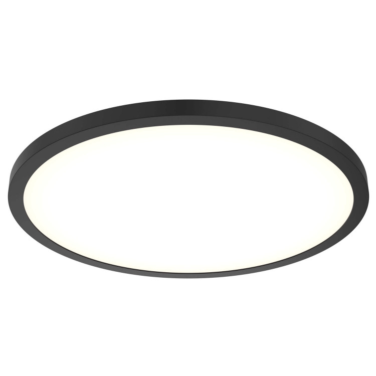 Dals - CFLEDR24-CC-BK - One Light Flush Mount - Delta - White