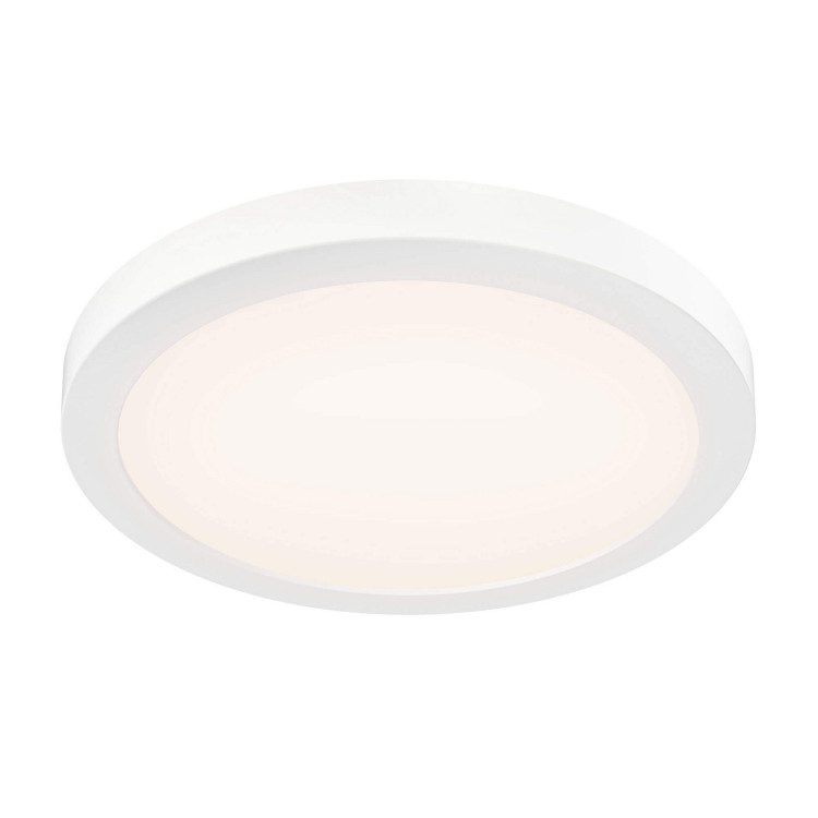 Dals - FMM12-CC-WH - One Light Flush Mount - Radiance - White