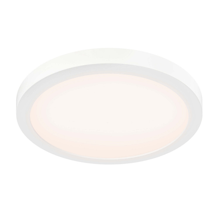 Dals - FMP12-CC-CR-WH - One Light Flush Mount - Prime - White