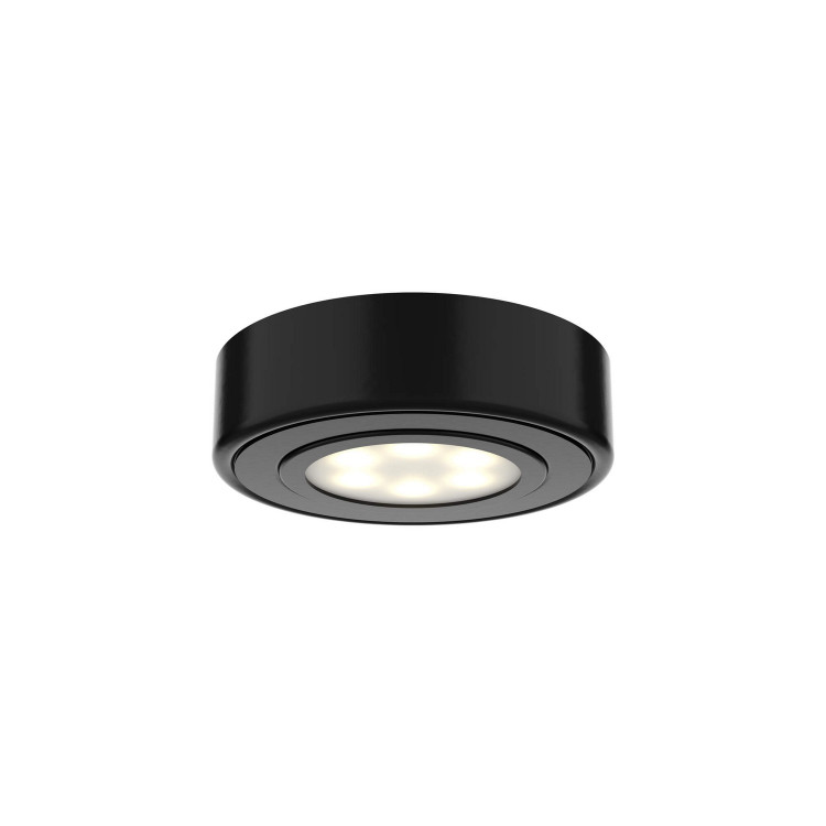 Dals - K4005-CC-BK - LED Puck - Duo-Puck - Black