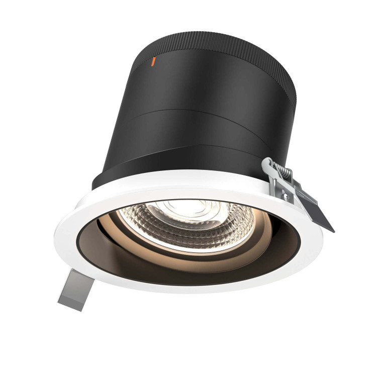 Dals - RC06-CC-60-GMBBK-TWH - Modular Downlight - Moda - Black