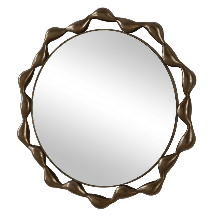 Uttermost - 08324 - Mirror - Remolino - Plated Warm Bronze