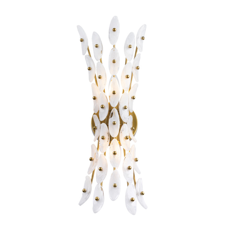 Metropolitan - N3402-870 - Two Light Wall Sconce - Sorra - Painted Legacy Brass