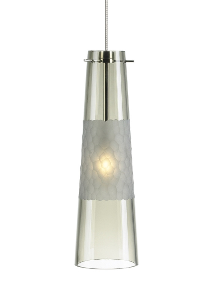 Visual Comfort Modern - 700MOBONKS-LEDS930 - LED Pendant - Bonn - Satin Nickel
