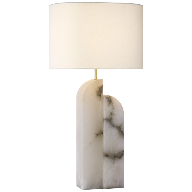 Visual Comfort Signature - KW 3931ALB-L - LED Table Lamp - Savoye - Alabaster Visual Comfort Signature - KW 3931ALB-L - LED Table Lamp - Savoye - Alabaster