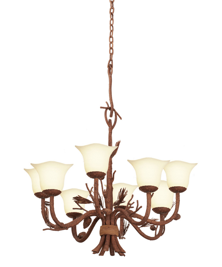 Kalco - 5041PD/1255 - Eight Light Chandelier - Ponderosa - Ponderosa