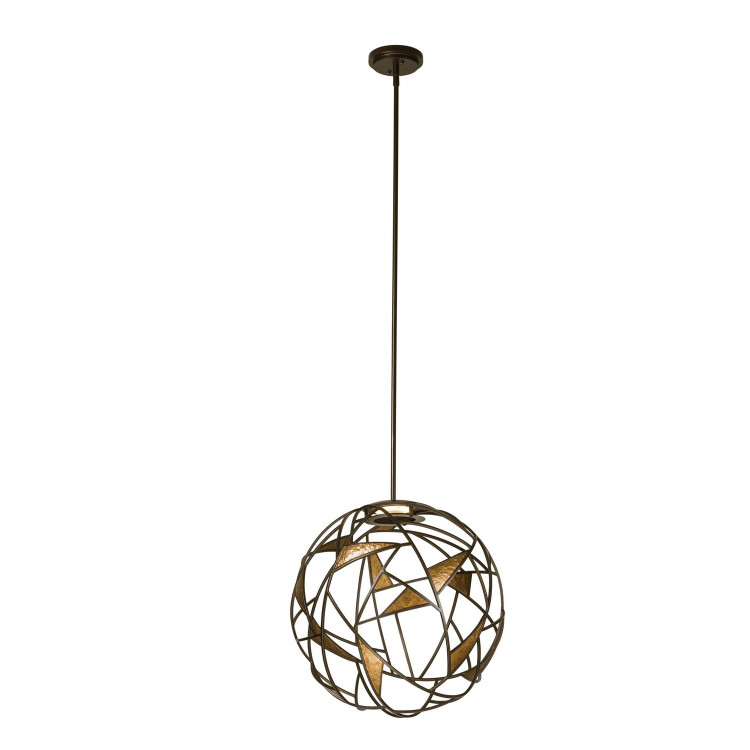 Kalco - 507350BZG - LED Pendant - Neptune - Bronze Gold