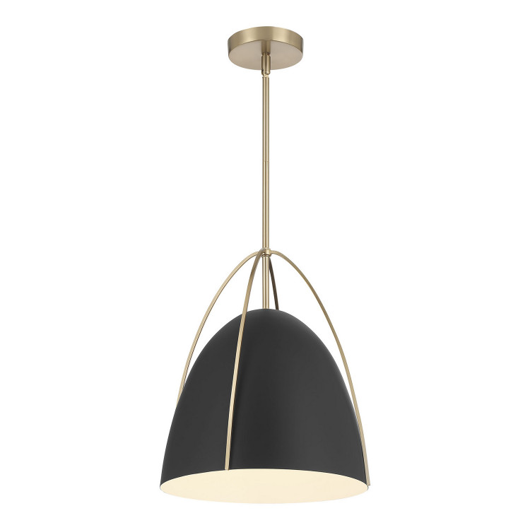 Millennium - 69201-MB/MG - One Light Pendant - Pomelle - Matte Black
