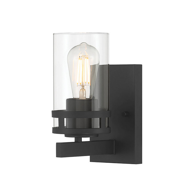 Millennium - 91021-MB - One Light Wall Sconce - Lunden - Matte Black