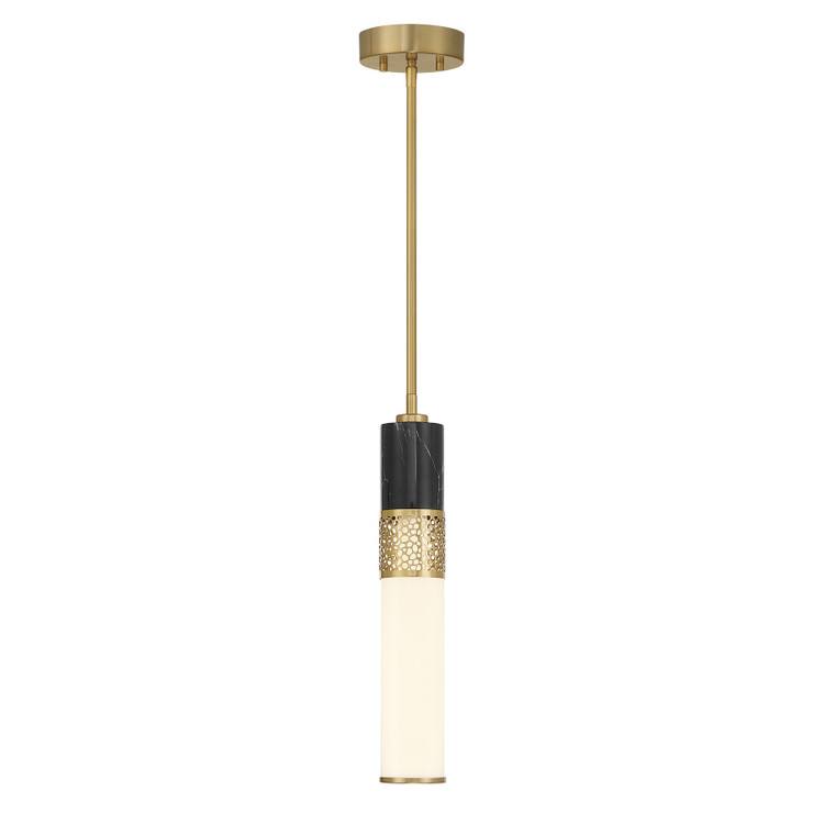 Savoy House - 7-2916-1-322 - LED Pendant - Farrell - Warm Brass
