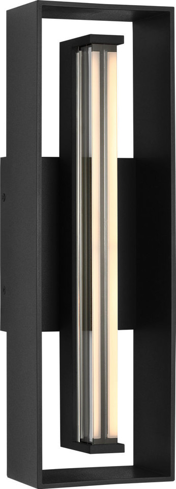 Visual Comfort Studio - SLO1331TXB - LED Lantern - Abner - Textured Black | Textured Black
