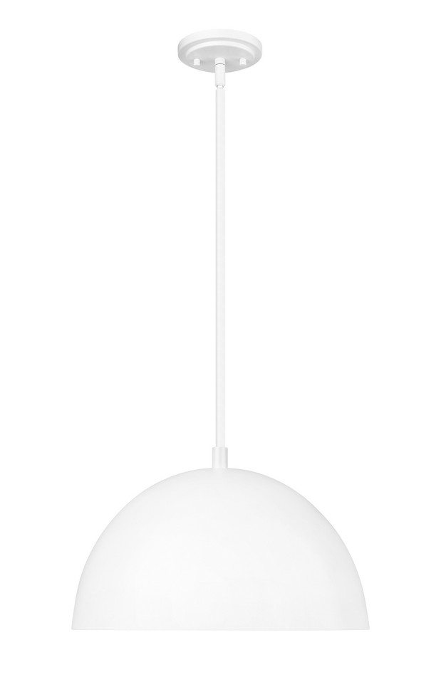 Z-Lite - 4501P16-MW - One Light Pendant - Vega - Matte White