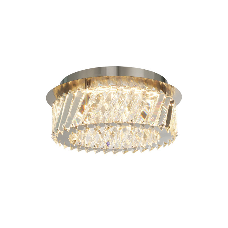 Artcraft - AC5134PN - LED Flushmount - Alya - Polished Nickel