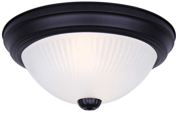 Canarm - IFM211TMBK-F - One Light Flush Mount - 21 Series - Matte Black